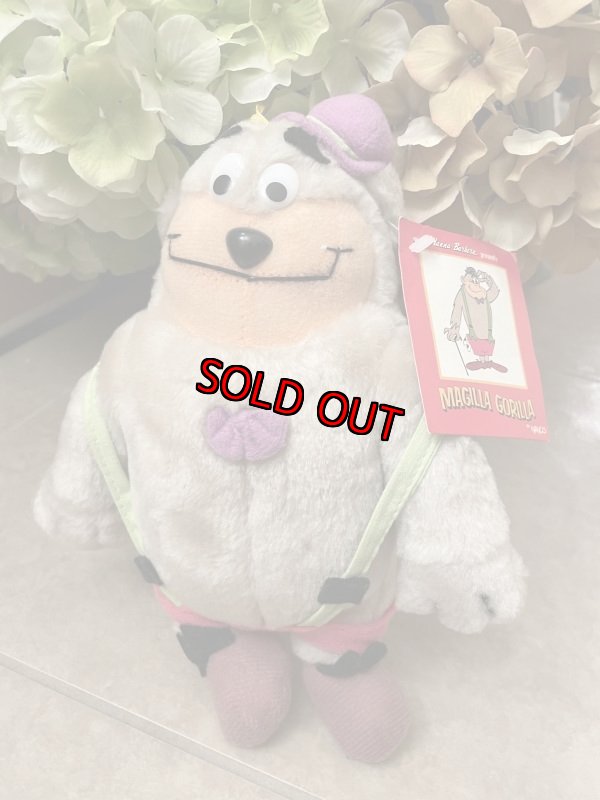 画像1: Hanna Barbera Magilla Gorilla Plush Doll 1990 / ハンナバーベラ　マギラ・ゴリラ　ゴンちゃんぬいぐるみ (1)