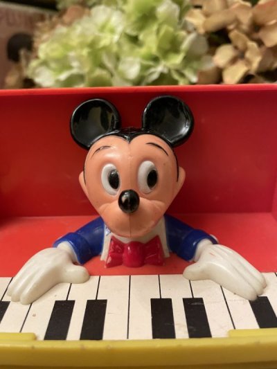 画像1: Disney Mickey Mouse Piano jack in the box / ディズニーのミッキーマウス　ピアノ型ジャックインザボックス　びっくり箱