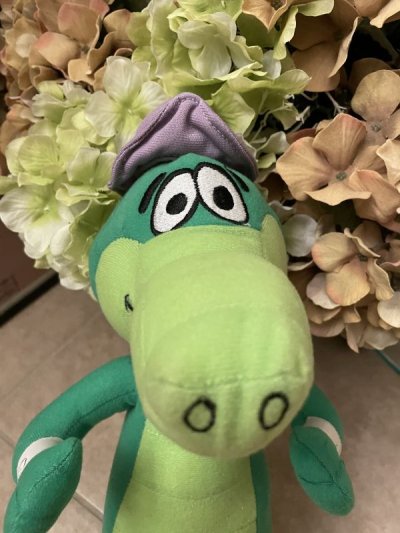 画像1: Hanna Barbera Wally Gator Plush Doll 90年代  / ハンナバーベラ　ワニのワリー　ぬいぐるみ