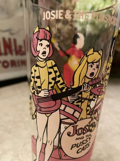 画像3: Hanna Barbera  Josie & the pussycats band Pepsi Glass 1977  / レア！！ プッシーキャット　ペプシ　グラス