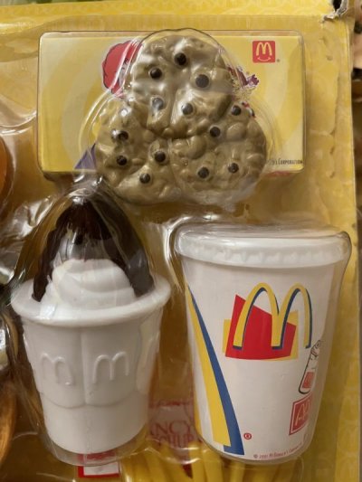 画像3: McDonald’s kids play food set 2001 / マクドナルドのプレイフードセット　箱無し