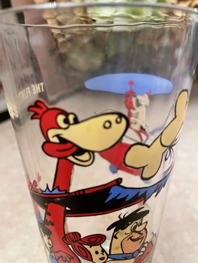 画像2: Hanna Barbera Flintstones Pepsi Family  Glass (D)  / レア！！ フリントストーンズ、ファミリーグラス