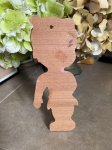 画像3: Flintstones Bamm Bamm wooden wall Deco   / フリントストーン　バンバン　木製　壁掛け　ハンドメイド (3)