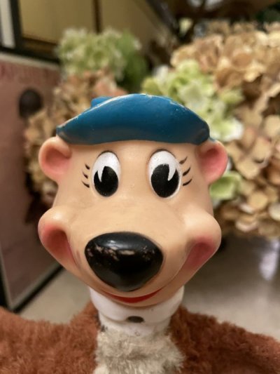 画像1: Hanna Barbera Yogi Bear knickerbocker Hand Puppet 1959 / ハンナバーベラ ヨギベア　ニッカーボッカー社　ハンドパペット