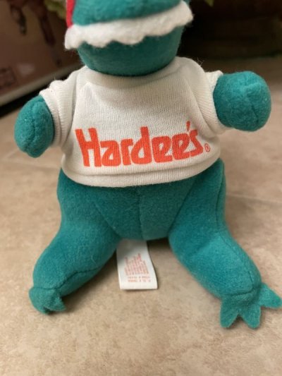 画像2: Hardees Carl’s Jr. Dinosaur Plush Doll  / ハーディーズ　恐竜のぬいぐるみ ドール　