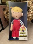 画像1: Dennis the Menace Ideal doll with  Box 1976 /  わんぱくデニス　箱入り　デニス布製ドール　デッドストック (1)