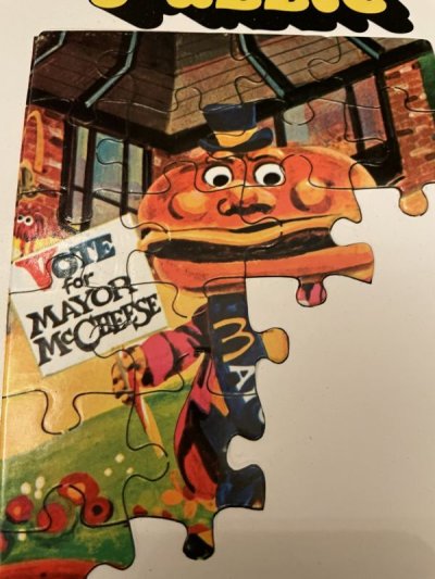 画像1: McDonald’s McDonaldland  puzzle sign (B) / マクドナルドのマクドナルドランド　パズル　サイン、看板