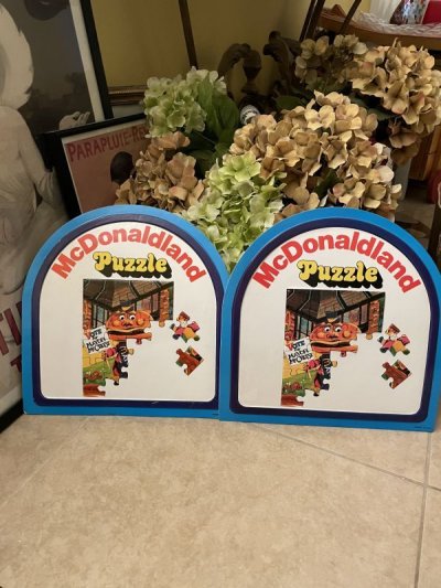 画像3: McDonald’s McDonaldland  puzzle sign (B) / マクドナルドのマクドナルドランド　パズル　サイン、看板