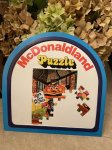 画像1: McDonald’s McDonaldland  puzzle sign (B) / マクドナルドのマクドナルドランド　パズル　サイン、看板 (1)