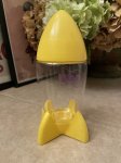 画像4: Denny’s restaurant plastic D Fusion Rocket drink cup Yellow / デニーズ　プラスチック製　ロケット ディフュージョン イエロー ドリンクカップ (4)