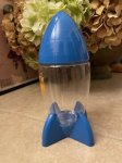 画像2: Denny’s restaurant plastic D Fusion Rocket drink cup Blue / デニーズ　プラスチック製　ロケット　ディフュージョン　ブルー　ドリンクカップ (2)