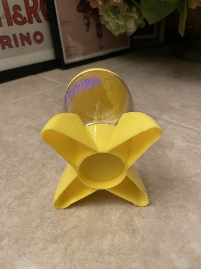 画像2: Denny’s restaurant plastic D Fusion Rocket drink cup Yellow / デニーズ　プラスチック製　ロケット ディフュージョン イエロー ドリンクカップ