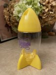 画像2: Denny’s restaurant plastic D Fusion Rocket drink cup Yellow / デニーズ　プラスチック製　ロケット ディフュージョン イエロー ドリンクカップ (2)