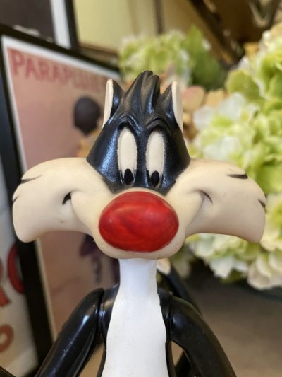 画像1: Looney Tunes  Sylvester DAKIN Plastic Coin Bank 1971 / ルーニーチューンズ　シルベスター　プラスチック製の貯金箱1971年