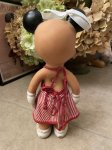 画像3: Disney  Sun Rubber Minnie Mouse Vinyl Squeak  Doll  With Dot Cloth / ディズニー　ミニーマウス　サンラバー　スクィーキードール (3)