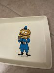 画像2: McDonald’s Big Mac Police  Plastic Tray (A)  / マクドナルドのビッグマックポリス　プラスチック製トレー (2)