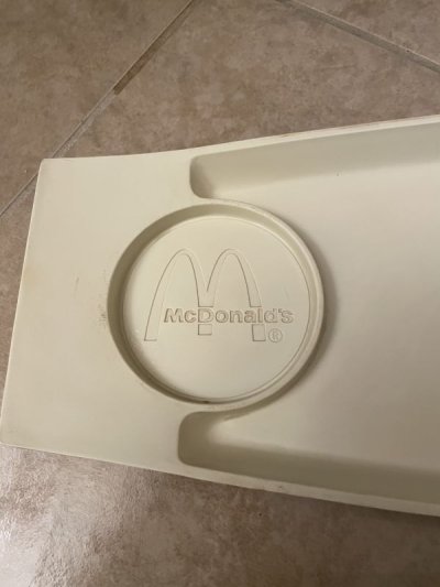 画像2: McDonald’s Big Mac Police  Plastic Tray (A)  / マクドナルドのビッグマックポリス　プラスチック製トレー