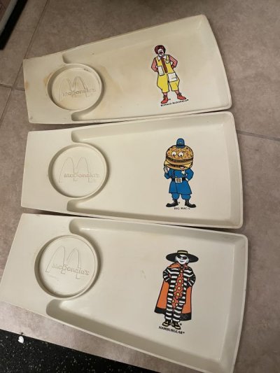 画像3: McDonald’s Hanberglar  Plastic Tray (A)  / マクドナルドのハンバーグラー　プラスチック製トレー