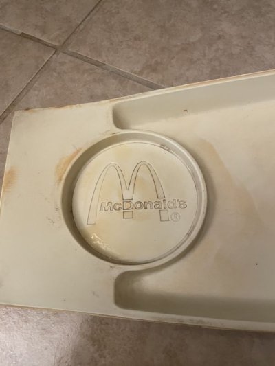 画像2: McDonald’s  Ronald Plastic Tray (A)  / マクドナルドのロナルド　プラスチック製トレー