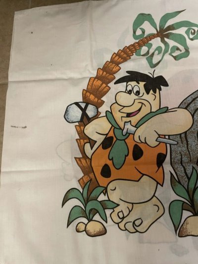 画像1: Hanna Barbera Flintstones Pillow Case / ハンナバーベラ、フリントストーンズ　ピローケース