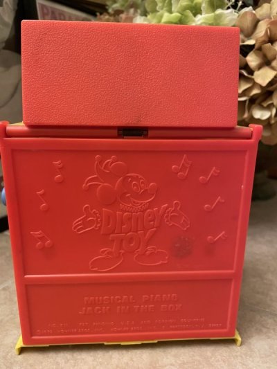 画像3: Disney Pooh Piano Musical Box jack in the box / ディズニーのクマのプー　ピアノ型　ミュージックボックス　ジャックインザボックス　びっくり箱