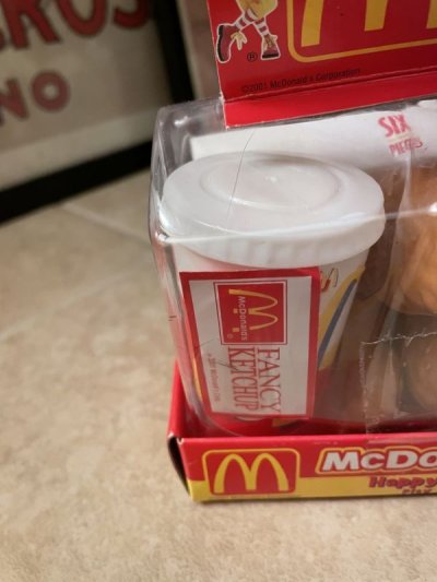 画像3: McDonald’s  play food set with box 2001 / マクドナルドのプレイフードセット