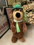 画像1: Hanna Barbera Yogi Bear Mighty Star Plush Doll /ハンナバーベラ　ヨギベア　ぬいぐるみ　マイティスター　1980年 (1)