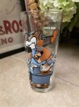 画像1: Hanna Barbera Yogi Bear & Huckleberry Hound Pepsi Glass 1977 / レア！！ ハンナ・バーベラのヨギベア & ハックルベリーハウンド　ペプシ グラス (1)