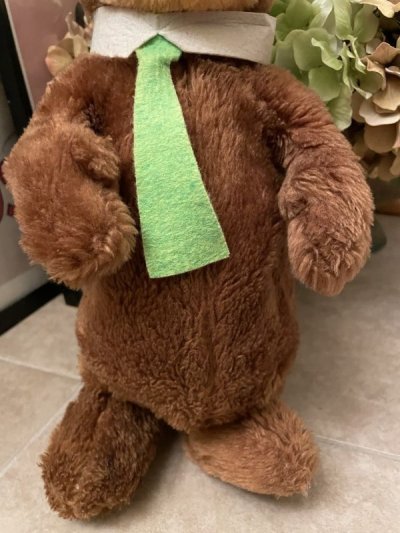 画像2: Hanna Barbera Yogi Bear Mighty Star Plush Doll /ハンナバーベラ　ヨギベア　ぬいぐるみ　マイティスター　1980年