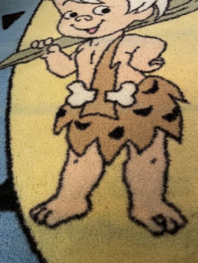 画像2: Hanna Barbera Flintstones Bamm Bamm Rug / フリントストーンズ　バンバン　ラグ