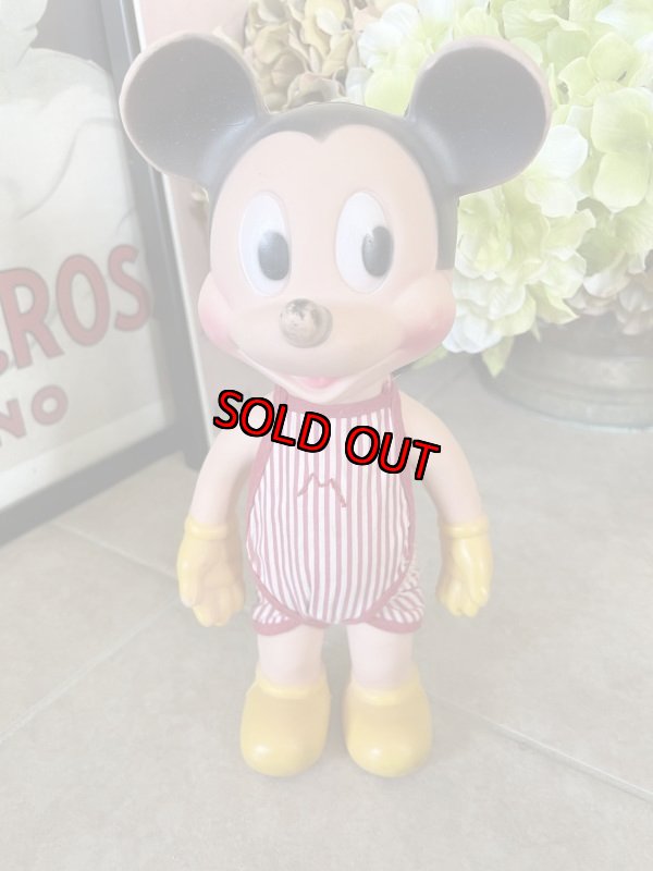 画像1: Disney  Sun Rubber Minnie Mouse Vinyl Squeak  Doll  / ディズニー　ミニーマウス　サンラバー　スクィーキードール (1)