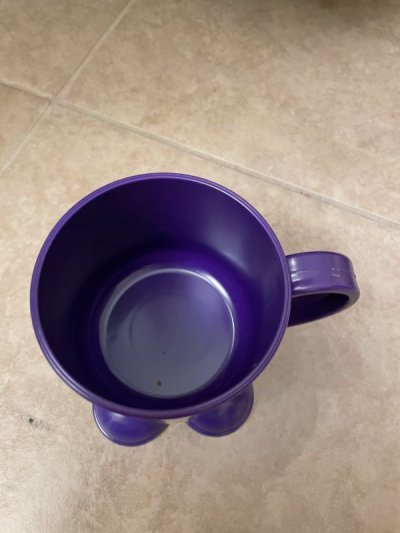 画像2: McDonald’s Grimace Plastic Footed Mug (A) / マクドナルドのグリマス　プラスチック製足付き　マグカップ