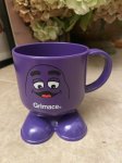 画像1: McDonald’s Grimace Plastic Footed Mug (A) / マクドナルドのグリマス　プラスチック製足付き　マグカップ (1)