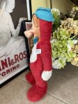 画像2: Huckleberry Hound Knickerbocker Red Plush Doll1959 / ニッカーボッカーのハックルベリーハウンド　ラバーフェイスドール (2)