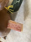 画像6:  ET Kamar Plush Doll With Tag 1982 / ET  タグ付きドール　 (6)