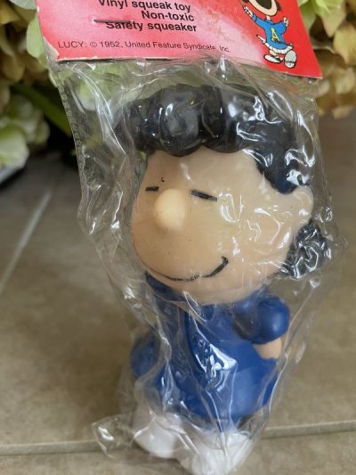 画像1:  Soopy Lucy Vinyl Squeak Doll With Bag / ピーナッツ　ルーシー　袋入りソフビドール