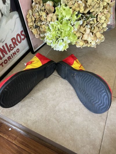 画像3: McDonald’s Ronald red and yellow shoes  / マクドナルド、ロナルドのビニール靴　シューズ　