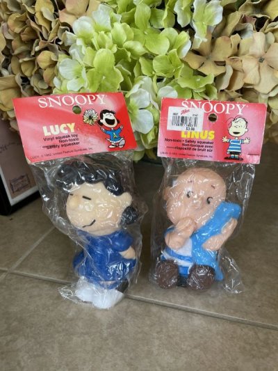 画像3:  Soopy Lucy Vinyl Squeak Doll With Bag / ピーナッツ　ルーシー　袋入りソフビドール