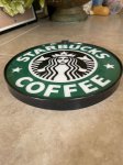 画像4: Starbucks Small Plastic Sign / スターバックス　小さな看板、サイン、ストアディスプレイ (4)