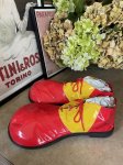 画像2: McDonald’s Ronald red and yellow shoes  / マクドナルド、ロナルドのビニール靴　シューズ　 (2)