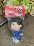 画像1:  Soopy Lucy Vinyl Squeak Doll With Bag / ピーナッツ　ルーシー　袋入りソフビドール (1)