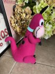 画像4: Flintstones Dino Plush Doll /  フリントストーン　パープル色のディノ　ぬいぐるみ (4)