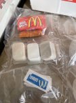 画像7: McDonald’s kids play food set With Box 1999 / マクドナルドの箱付き、袋入りプレイフードセット　 (7)