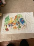 画像1: Sesame Street Camp  fabric pillow case  / セサミストリート　キャンプ　ピローケース (1)