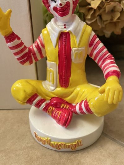 画像2: McDonald’s Ronald plastic doll coin bank with box / マクドナルド、ロナルドのプラスチック製ドール　箱入り貯金箱