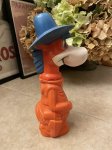 画像4: Hanna Barbera Quick Draw McGraw Blue Hat Coin Bank 60’s  / ハンナバーベラ 早撃ちマック　プラスチック製　貯金箱 (4)