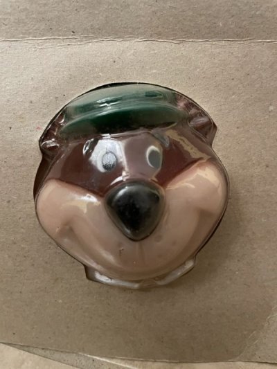 画像2: Yogi Bear Face Yo Yo 1976 / ヨギベア ブリスター入りヨーヨー