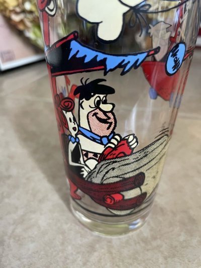 画像3: Hanna Barbera Flintstones Pepsi Family  Glass (G)  / レア！！ フリントストーンズ、ファミリーグラス