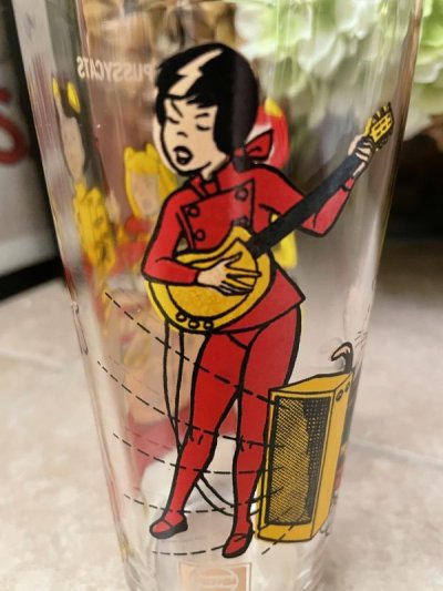 画像3: Hanna Barbera  Josie & the pussycats band Pepsi Glass 1977  / レア！！ プッシーキャット　ペプシ　グラス