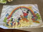 画像1: Disney Mickey Mouse Pillow Case  60‘s / ディズニーのミッキーマウス　ピローケース　枕カバー (1)